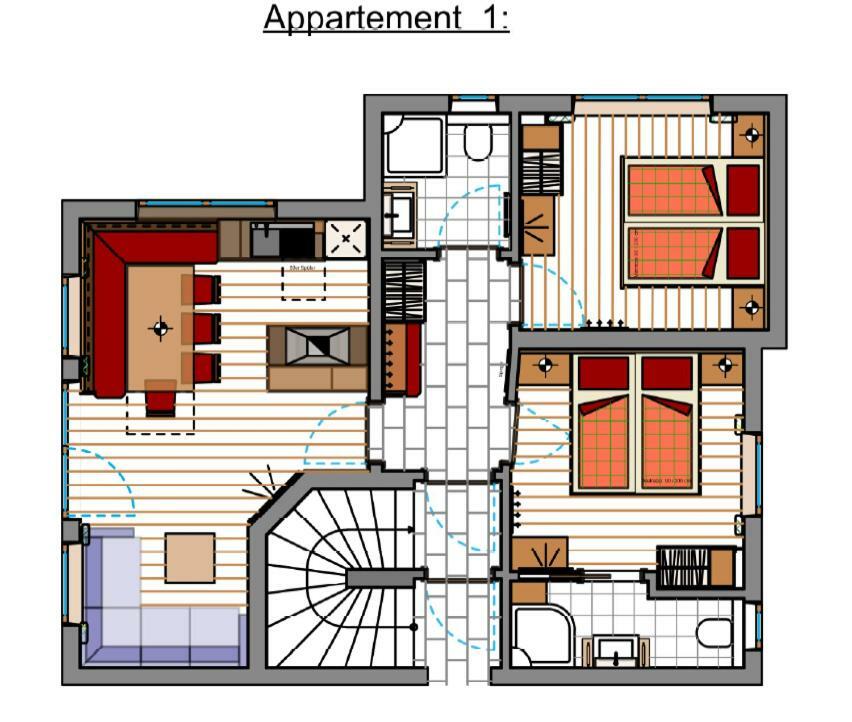 Residenz Gamper Apartment Brixen im Thale Luaran gambar