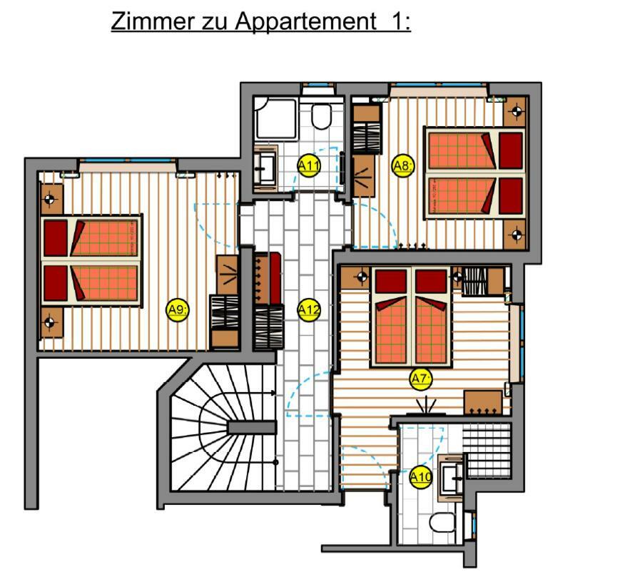 Residenz Gamper Apartment Brixen im Thale Luaran gambar